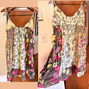 No Boundaries Floral Bohemian Sundress Sz 15/17